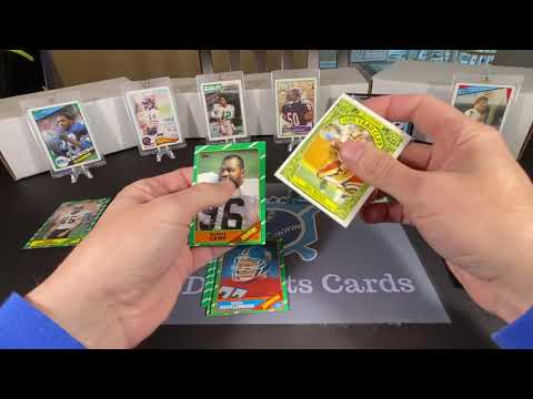 1986 Topps Football Packs - Some Nice Pulls