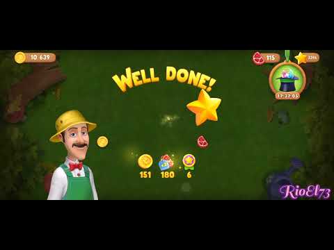 Gardenscapes level 8767 - 8781 ❤️ Gameplay Well Done