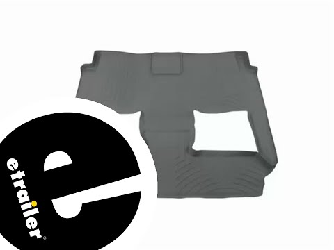 Fit Verified: WeatherTech 2nd and 3rd Row Rear Auto Floor Mat on a 2011 Dodge Grand Caravan