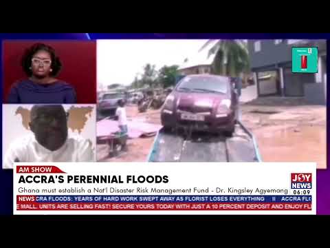 Accra's perennial floods: Ghana must establish a Natl Disaster Risk Management fund - Dr. Agyemang.