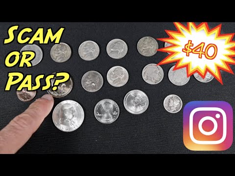 $40 Instagram Coin Grab Bag Review – @TreasureTownCoins Competition  Round 3!