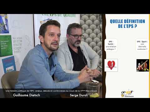 S. Durali & G. Dietsch : Bistrot pédagogique « Une histoire politique de l'EPS [...] » – Partie 1/4