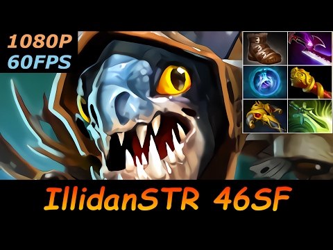 Dota 2 F5.IllidanSTR 46SF Slark Pro Top MMR 21 Kills Ranked Full Gameplay