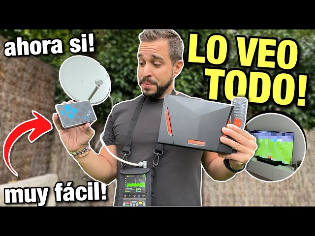 Vídeo relacionado con Antena parabólica LTC 90 cm | Acero galvanizado Resistente al Viento, Aluminio, Soporte Universal para convertidor (Gris Claro)
