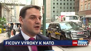 Ficovy výroky k NATO? Nechci ho moralizovat, všichni by měli ubrat, říká Macinka