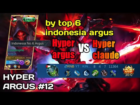 HYPER ARGUS VS HYPER CLAUDE BY TOP GLOBAL ARGUS | HYPER ARGUS #12