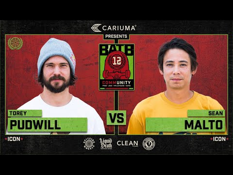 BATB 12: Torey Pudwill Vs. Sean Malto - Round 1