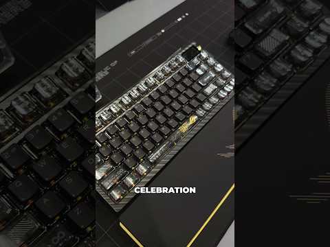The ASUS ROG Azoth Extreme and Harpe 2 Edition 20 🔥#cooltech #computex2026 #keyboard