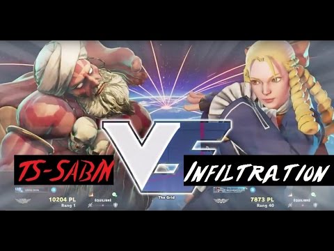 SFV - TS-Sabin (Dhalsim) vs INFILTRATION (Karin)
