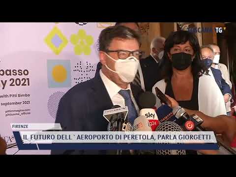 2021-06-30 FIRENZE - IL FUTURO DELL'AEROPORTO DI PERETOLA, PARLA GIORGETTI