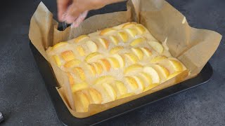Шарлотка 12 ложек – без весов и взбивания, проще не бывает! (КАРАМЕЛЬНАЯ КОРОЧКА)