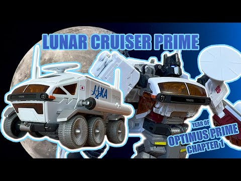LUNAR CRUISER PRIME (Optimus Prime) - Transformers Figure Review #Transformers #optimusprime #space