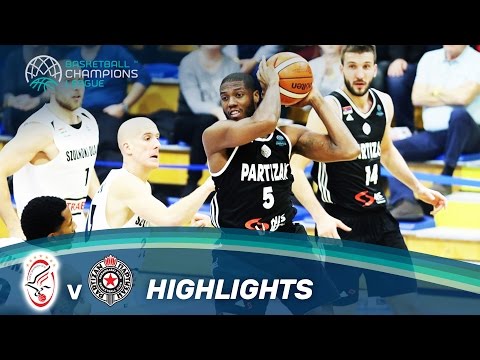 Szolnoki Olaj v Partizan - Highlights - Basketball Champions League