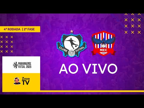 MEDIANEIRA X MEC MANGUEIRINHA | 2ª FASE 4ª RODADA PARANAENSE SÉRIE PRATA 2025 #aovivo #futsal