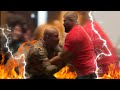Shannon Briggs Attempts Takedown On Rampage Jackson