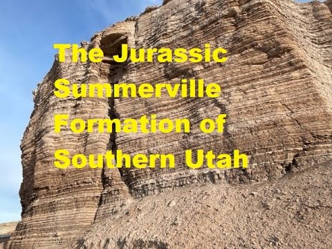 Geology of the Bizarre White Stripes in the Jurassic Summerville Formation of Southern Utah