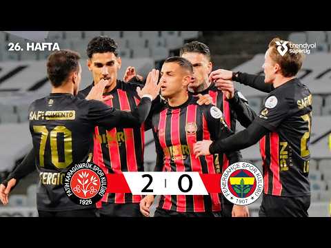 Fatih Karagümrük (2-0) Fenerbahçe - Highlights/Özet | Trendyol Süper Lig - 2025/26