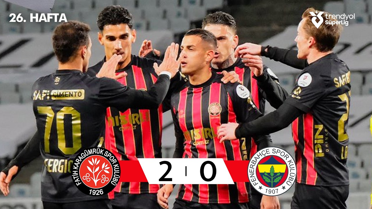 Fatih Karagümrük vs Fenerbahçe Highlights