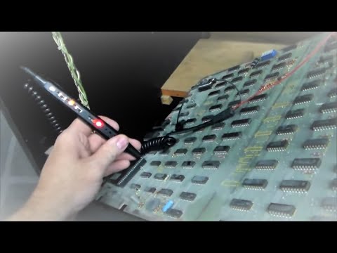 Repairing a 1979 Atari Asteroids Arcade PCB