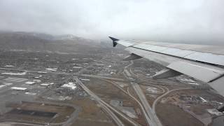 preview picture of video 'Delta Airlines Airbus A320 Takeoff from Salt Lake City International Airport'