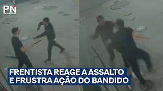 Trabalhador reage a assalto e frustra assaltante