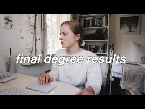 my final degree results (live reaction)
