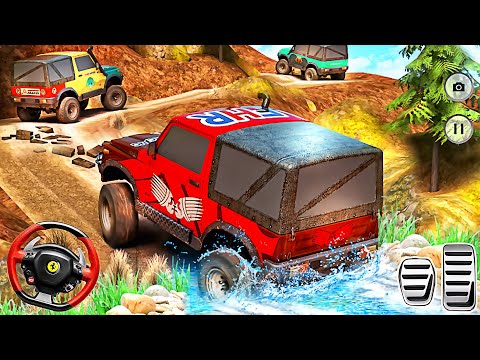 SUV Jeep Offroad Driving Simulator - Hummer 4X4 Prado Racing 2020 - Best Android GamePlay