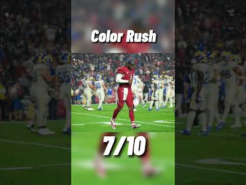 Ranking NFL Jersey Combinations (Part 1)