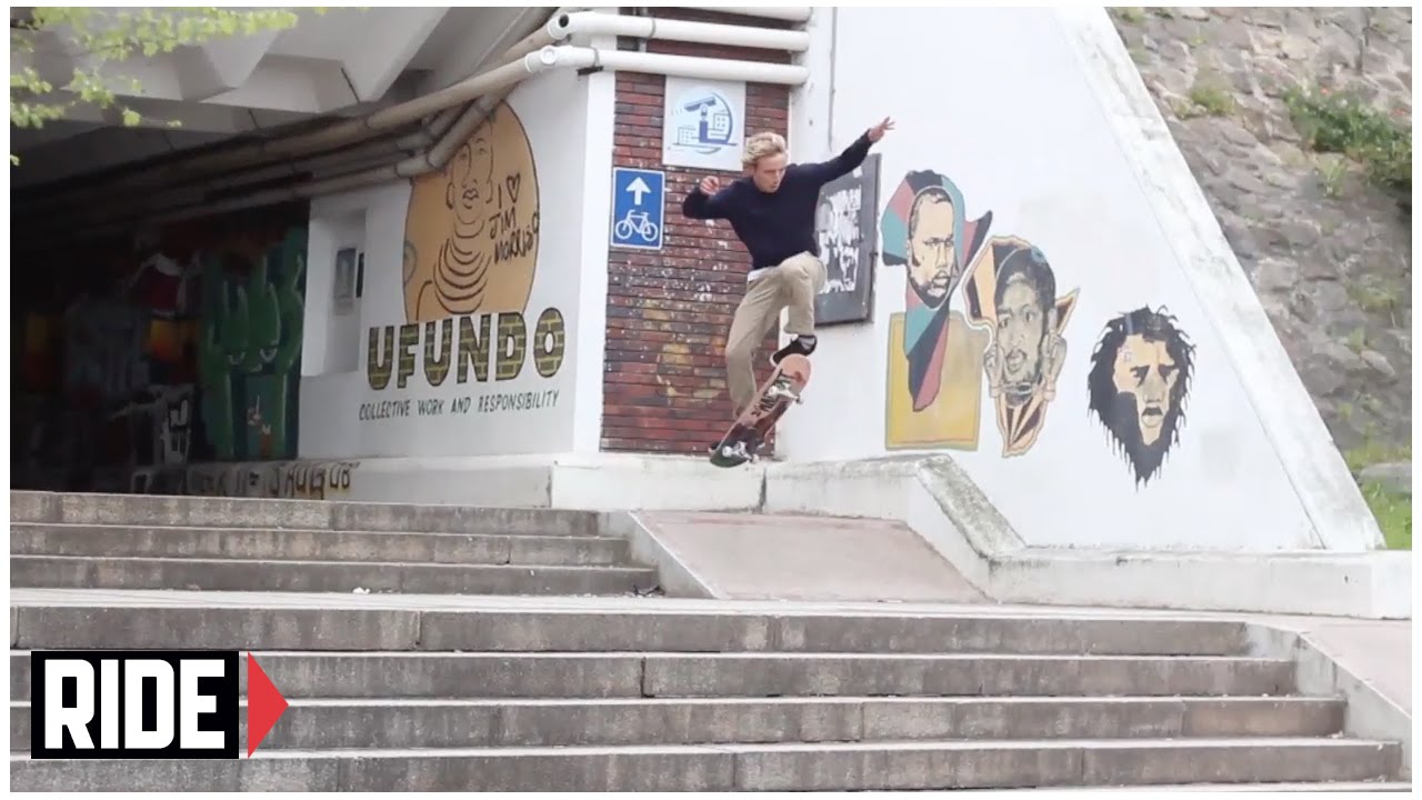 Jordan Hoffart, Marius Syvanen, Tom Remillard & JT Aultz Skate Cape Town