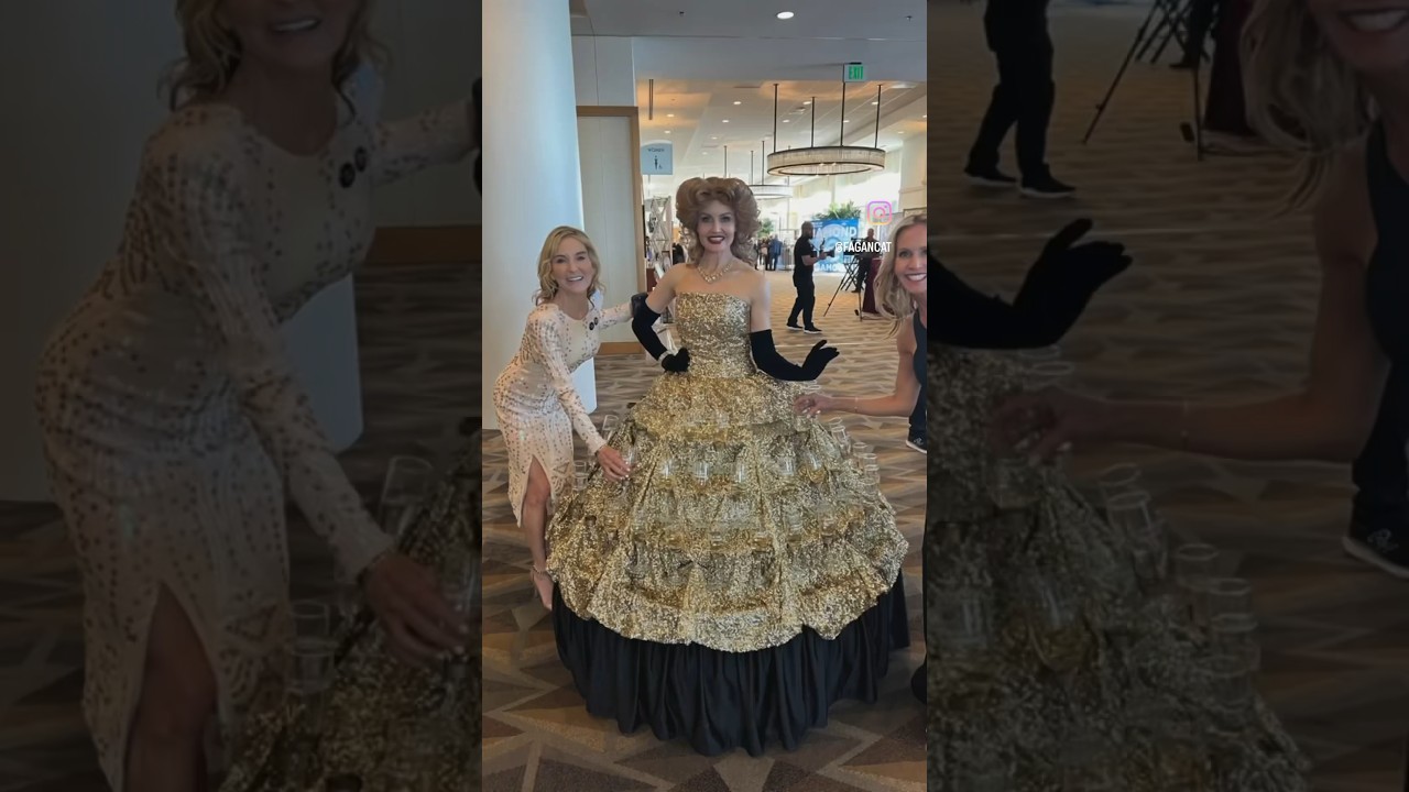 Champagne Dress!?!  Mobile!?!?  🥂👗🤩 YES PLEASE #cheers #toast #celebration