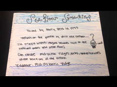 Earth Science Review - Theories Leading to Plate Tectonics