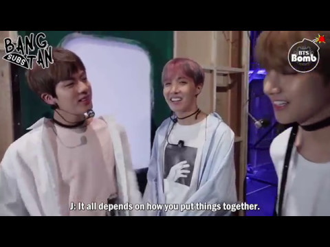 [ENG] 170506 [BANGTAN BOMB] Jin's Q&A time @ M countdown comeback stage of 'Spring Day'