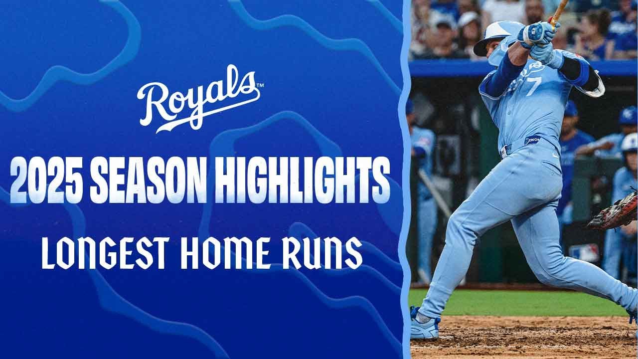 2025 Season Highlights | Royals Longest Home Runs
