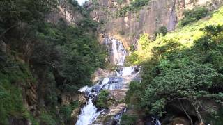 preview picture of video 'Ravan waterfall.  Sri Lanka'