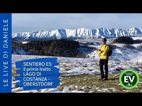 Il Sentiero E5 - 1 tratto Lago di Costanza - Oberstdorf