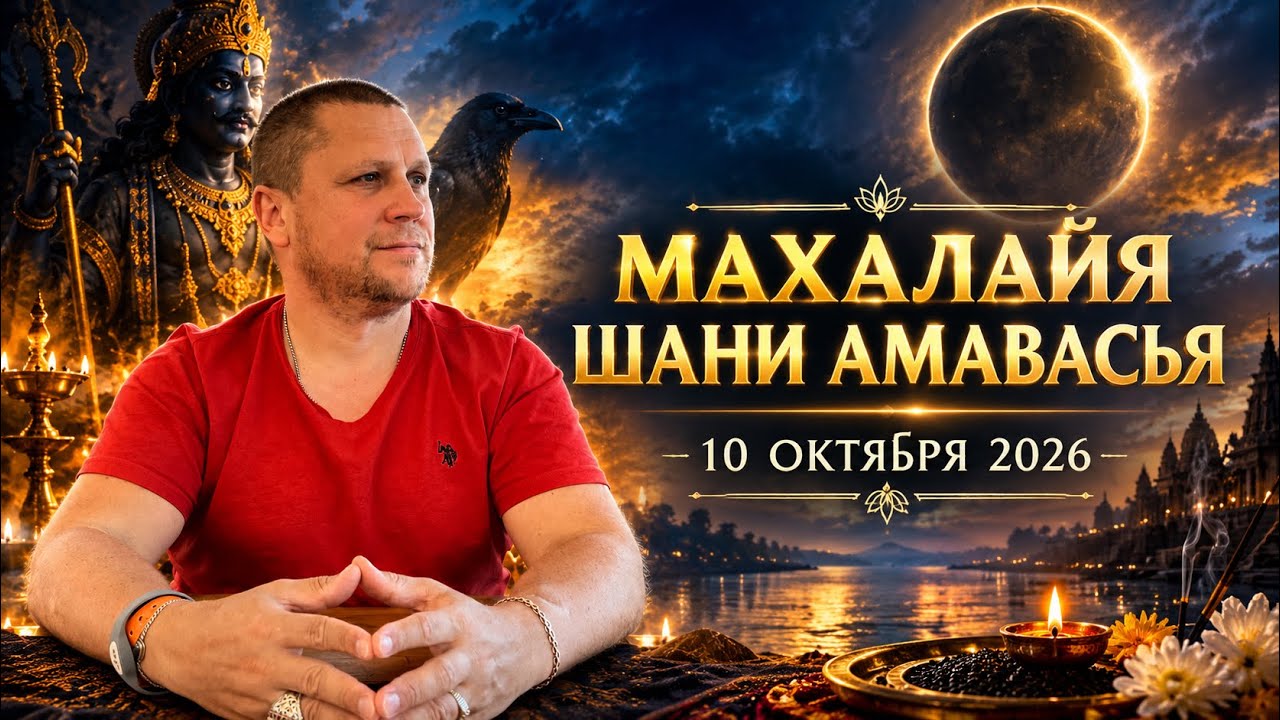 МАХАЛАЙЯ ШАНИ АМАВАСЬЯ — 10 ОКТЯБРЯ 2026