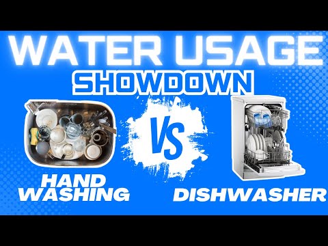 WATER USAGE SHOWDOWN: Which Is More Efficient?? Hand Washing vs. Dishwasher | FIX.com