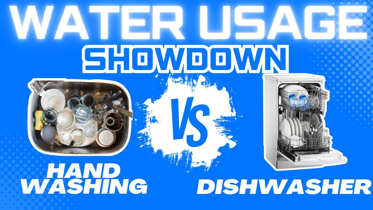 Dishwasher vs Sink Washing