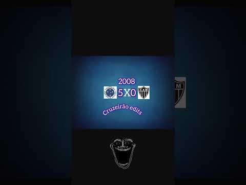Maior goleada da história desse clássico☠(Cruzeiro X Atlético-MG)Parte 1