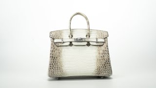 We Made a Himalaya Birkin with Diamond Encrusted