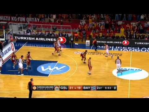 Milan Mačvan - Galatasaray LH Istanbul vs Bayern Munich 84-74 (EL G5, 15.11.2013)