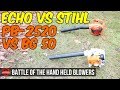 Handheld Blower Battle STIHL BG 50 Vs ECHO PB 2520 Which One Is Better