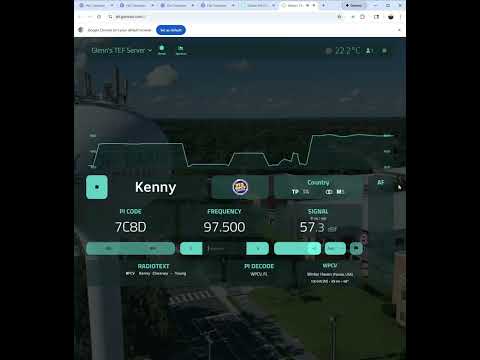 Tampa, Florida FM Bandscan Via Glen's TEF Server