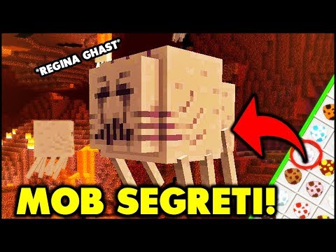 NEW SECRET NETHER MOBS in MINECRAFT ita!