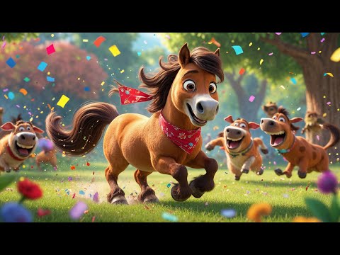 Il Cavallo Leon! – Canzone Animata per Bambini | Balli e Divertimento nella Fattoria!