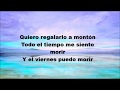 📆💙Alex Anwandter - Siempre Es Viernes En Mi Corazón 💙📆 [Letra]