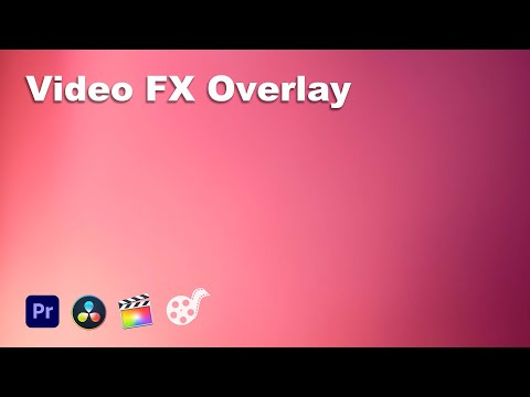 Free Warm pink light leak | Video FX Overlay | Link Below