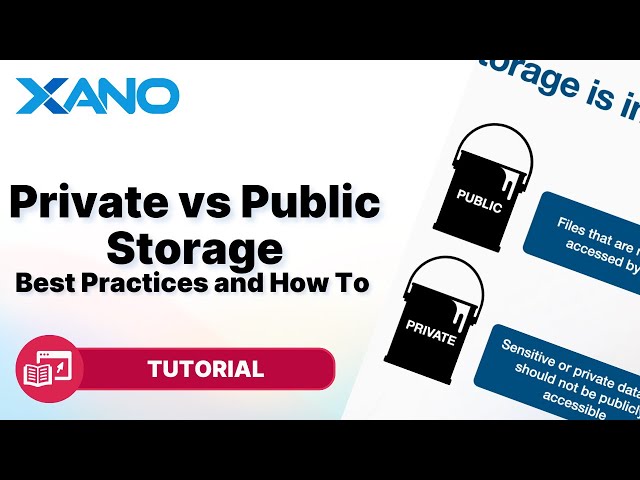 Private vs Public Storage