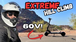 EXTREME HILL CLIMB! Apollo Phantom 2.0 Stellar Electric Scooter!