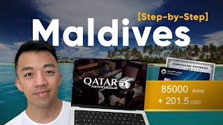 How I would book a flight to the Maldives with credit card points
